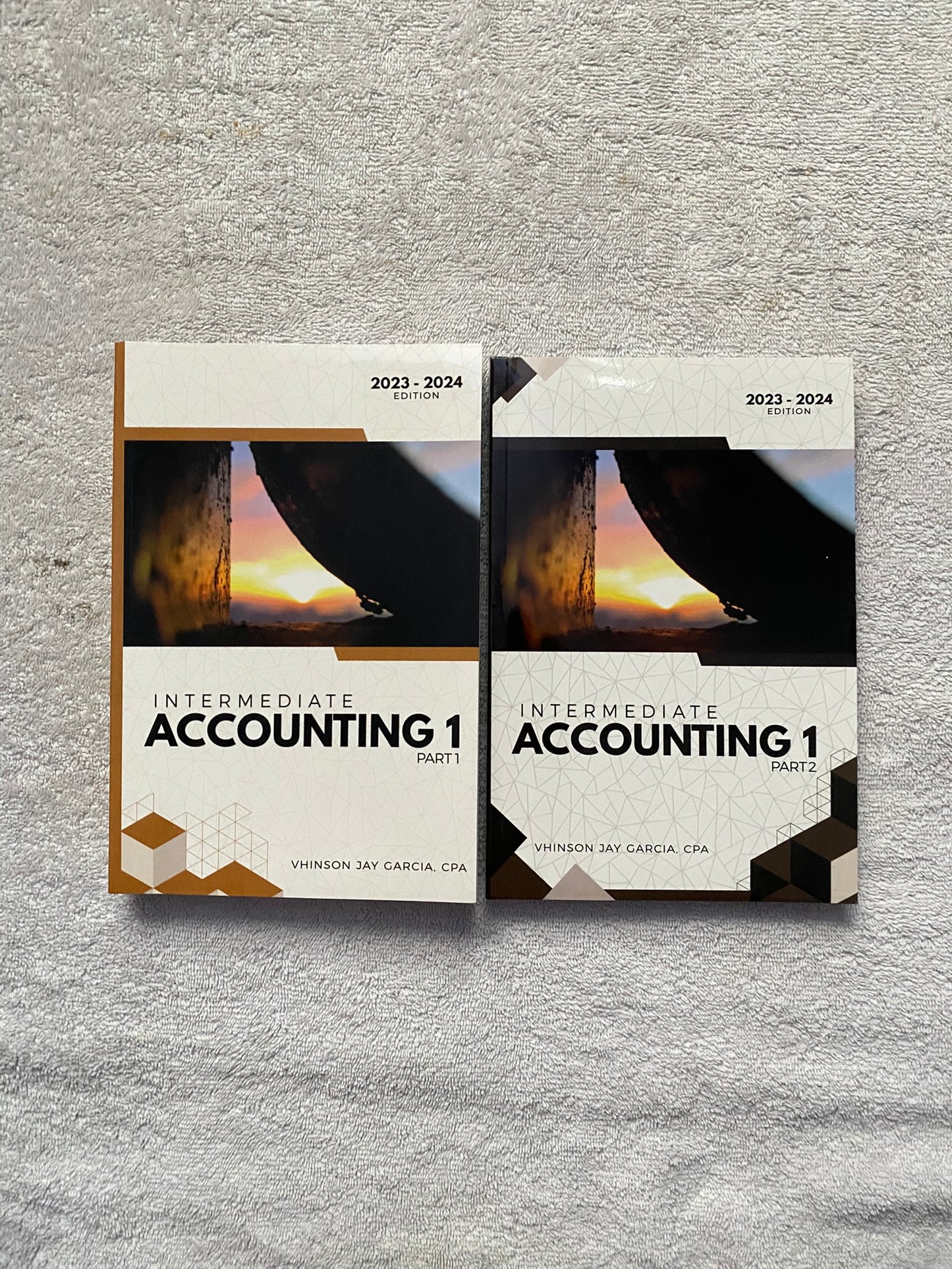 Set Parts 1 & 2 - Intermediate Accounting 1 by Vhinson Jay Garcia, CPA (2023–2024 Edition)