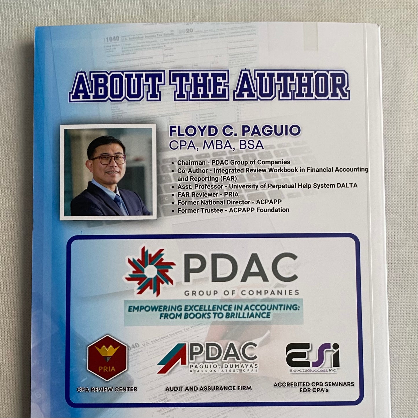 Conceptual Framework and Accounting Standards (CFAS) – 2025 Edition by Floyd C. Paguio