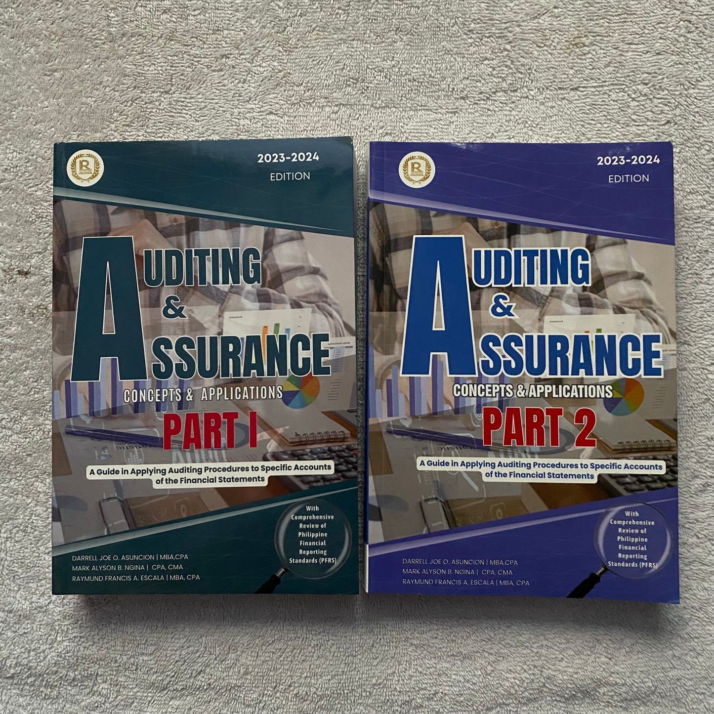 Set - Auditing & Assurance: Concepts & Applications (Parts 1 & 2) – 2023–2024 Edition