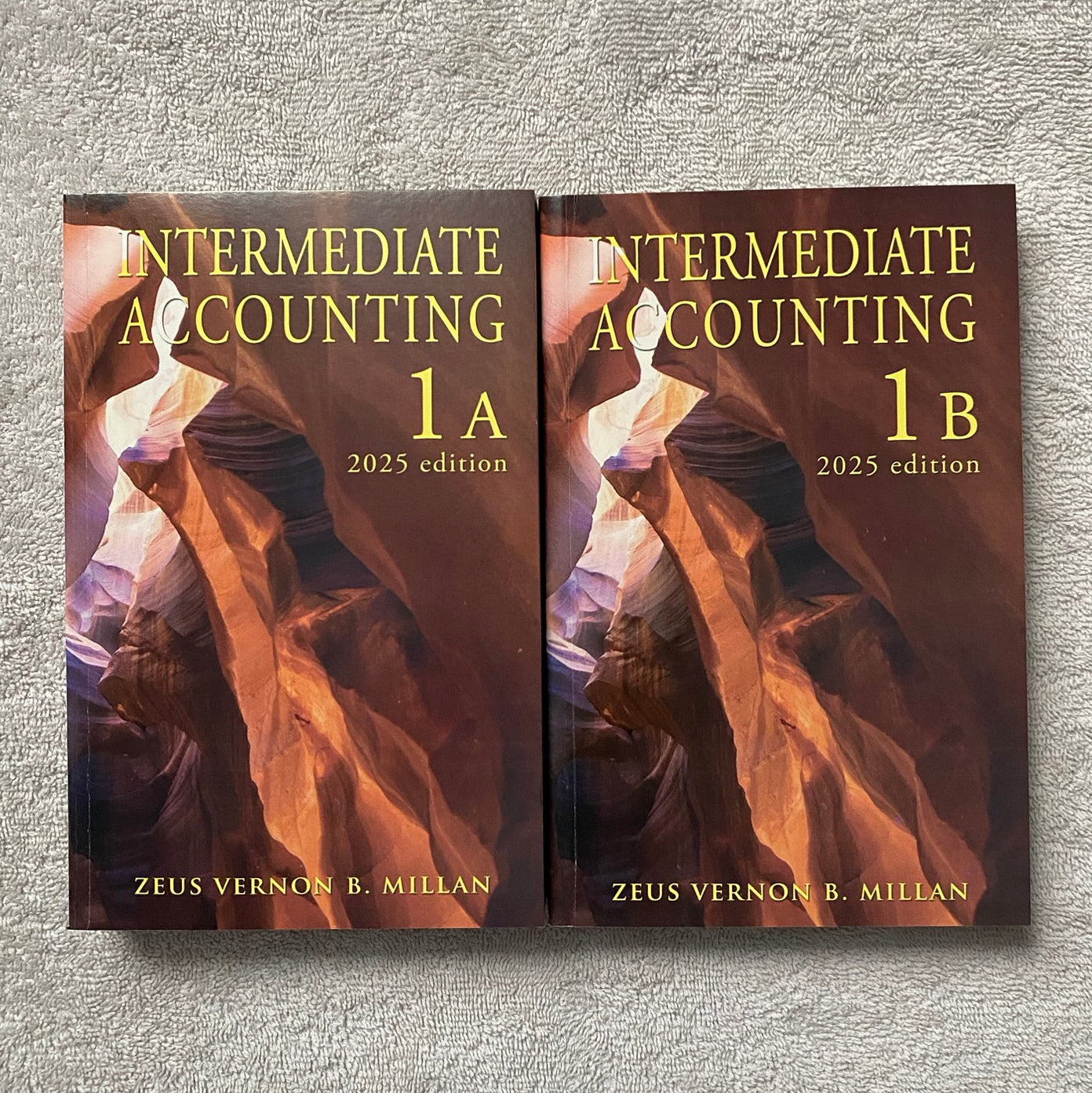 Intermediate Accounting 1A and 1B 2025 Edition by Zeus Vernon Millan