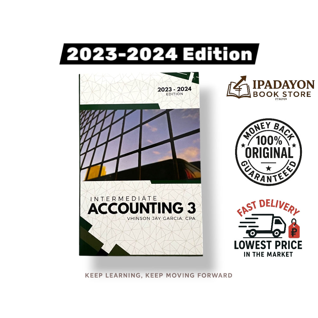 Intermediate Accounting 3 (2023-2024 Edition) by Vhinson Jay Garcia, CPA